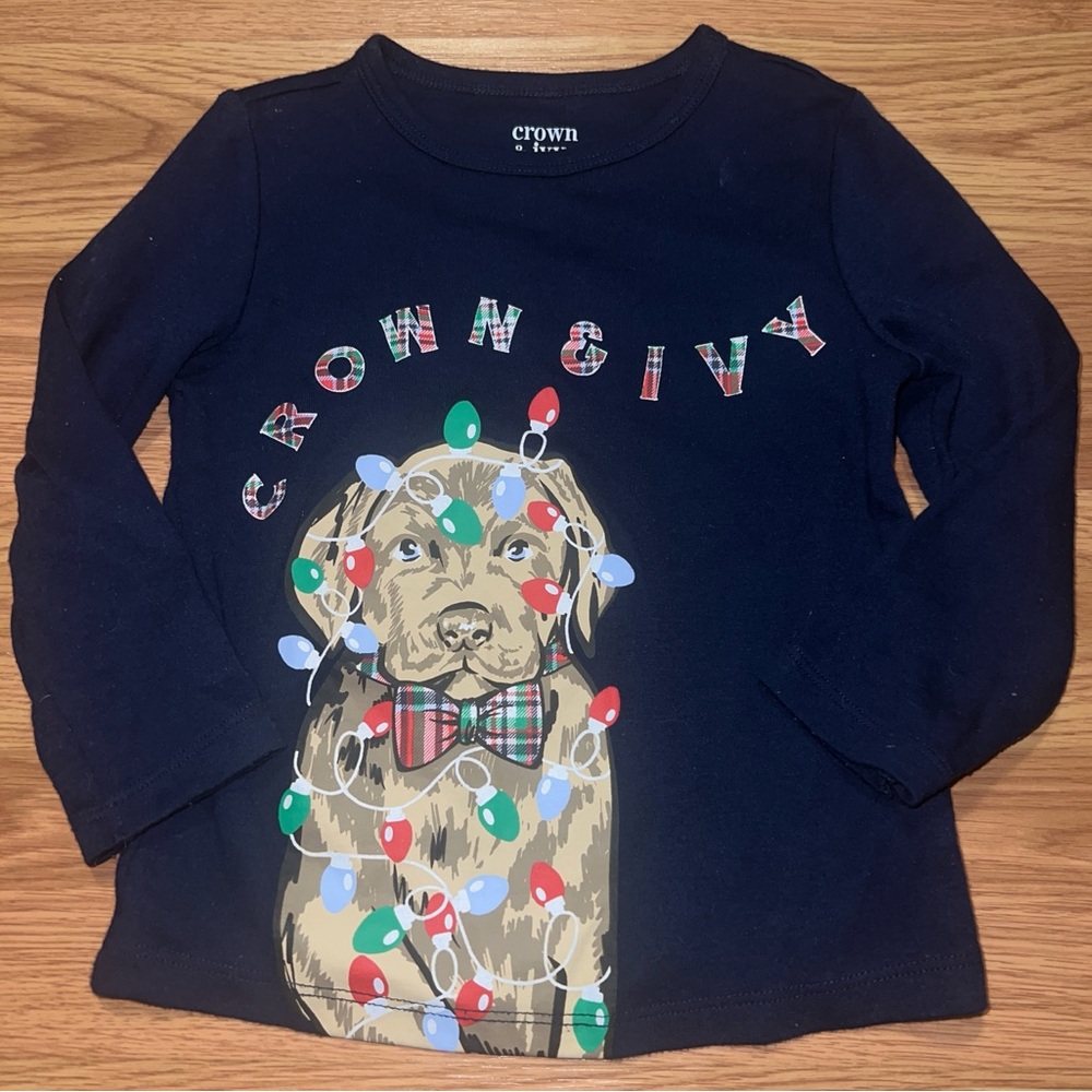 Crown & Ivy 2t Christmas shirt